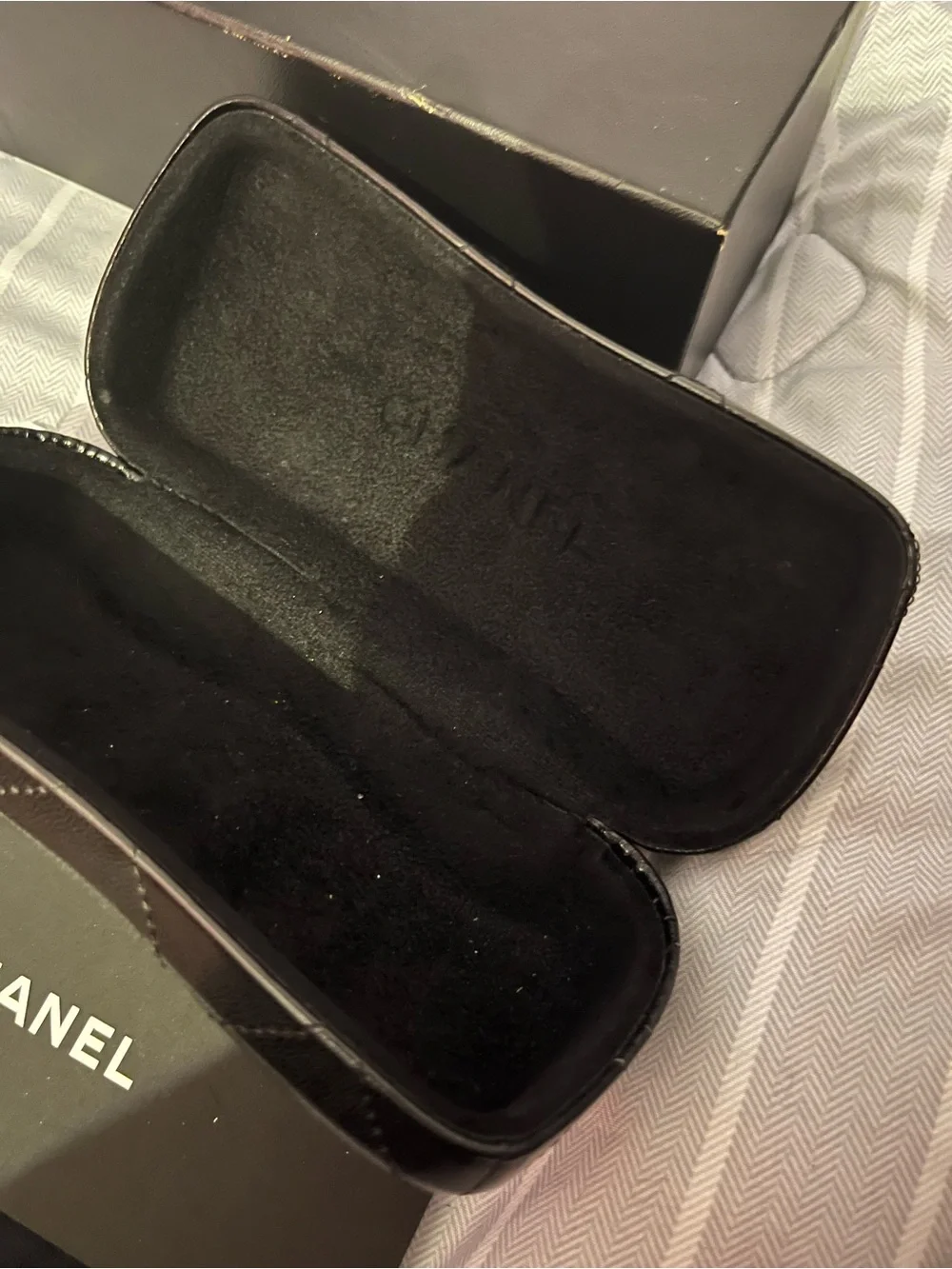 CHANEL Brown Gradient Oversized Square Sunglasses